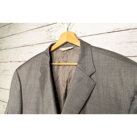 Samuelsohn Grey Suit Jacket Blazer 54R - Picture 4 of 13